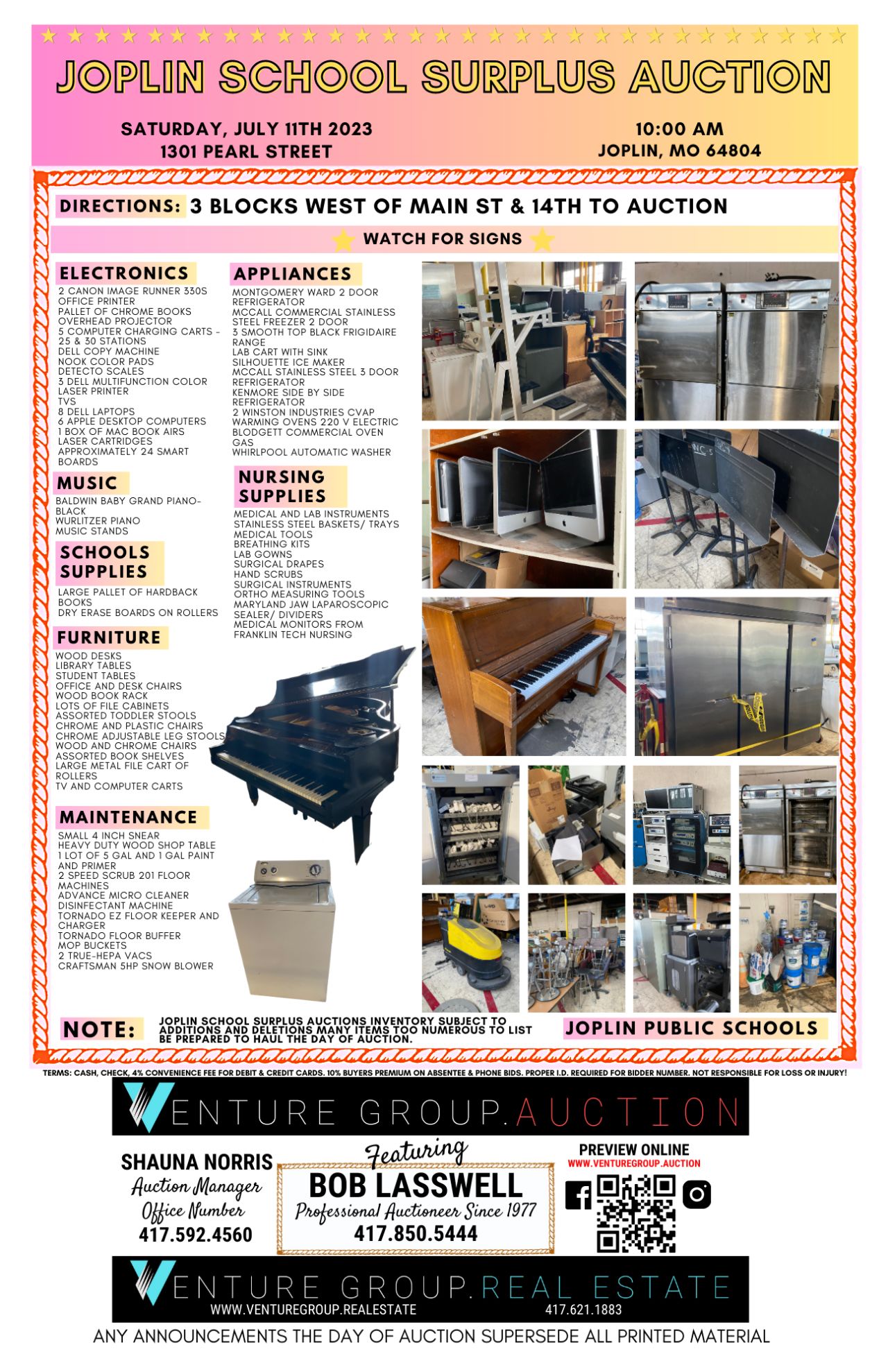 Venture Group Auctions